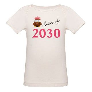 Class Of 2030 Pink Owl Tee by classof_tshirts