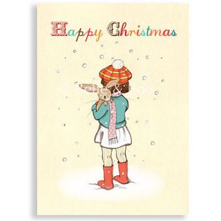 christmas hug card by belle & boo