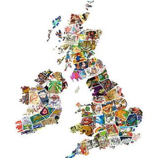british isles map artwork inspired by youth by mel piagesti