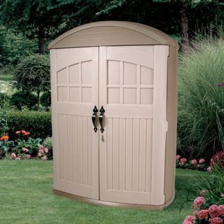 LifeScapes Highboy Plastic Tool Shed
