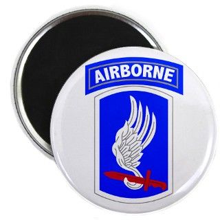 173rd Airborne Brigade Patch Magnet by brigadebydesign