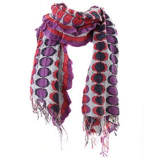 pure wool winter scarf by charlotte's web