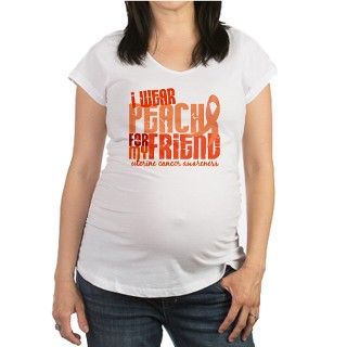 I Wear Peach 6.4 Uterine Cancer Shirt by awarenessgifts
