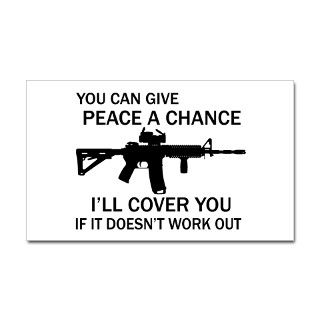 Peace a Chance   Decal by PoliticallyInjected
