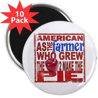 American Farmer 2.25" Magnet (10 pack) by americanpie2