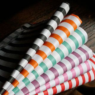 large candy stripe goody bags by pearl and earl