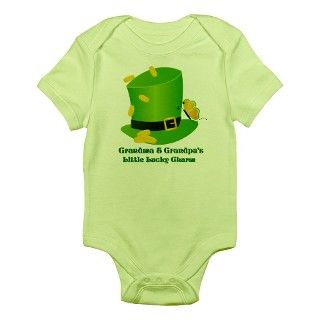 St. Patricks Day Little Lucky Infant Bodysuit by welcomebabystore