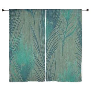 Peacock Feathers Curtains by mypeacockshop