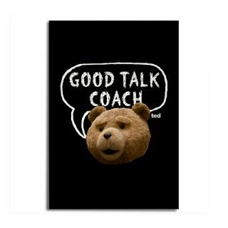 Good Talk Coach Rectangle Magnet by TedisReal