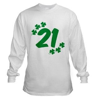 21st Irish Birthday Long Sleeve T Shirt by ElinesDesigns