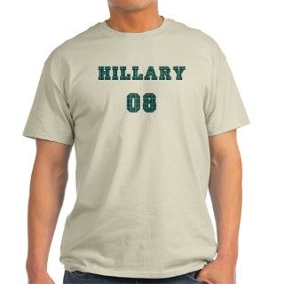 Hillary 08 (teal plaid) T Shirt by nature_tees