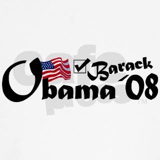 Barack Obama Hope 2008 Long Sleeve T Shirt by buttonzup