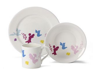 fairy china tableware by white rabbit england