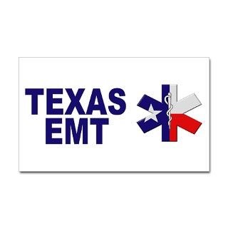 Texas EMT Rectangle Decal by texasemt