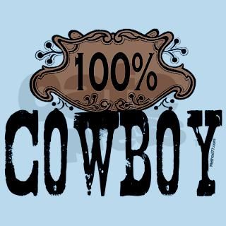 100% Cowboy Infant Bodysuit by 77design