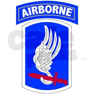 173rd Airborne Brigade Patch Rectangle Decal by brigadebydesign