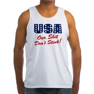 USA Our Shit Dont Stink Tank Top by Admin_CP74