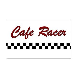 Cafe Racer Rectangle Decal by cpgraphics