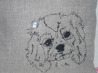 dog cushion by jammy things