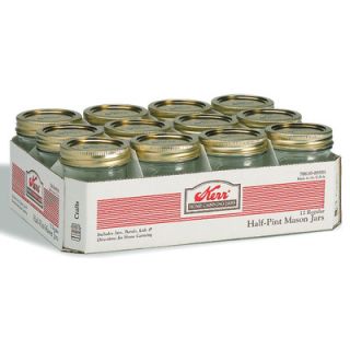 Alltrista Regular Mouth Canning Jar (Set of 12)