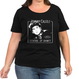 Johnny Castle Womens Plus Size Scoop Neck Tee by Dirty_Dancing