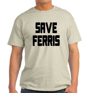 Save Ferris Ash Grey T Shirt by mmdg