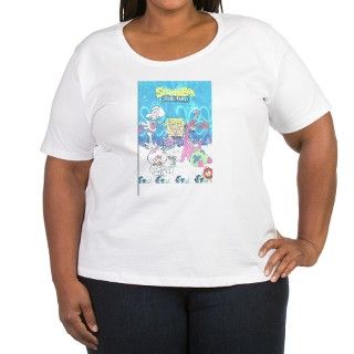 spongebob getting stoned Plus Size T Shirt by listing store 112479196