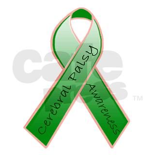 Cerebral Palsy Ribbon Rectangle Sticker by Admin_CP4757072