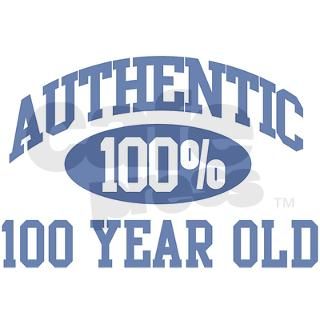 Authentic 100 Year Old Bumper Bumper Sticker by birthdayfun