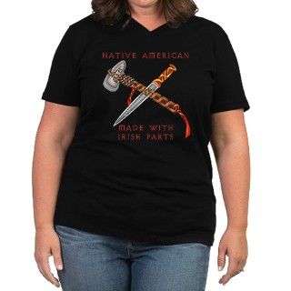 Native American/Irish Goddess Proportioned T Shirt by KnotYourWorld