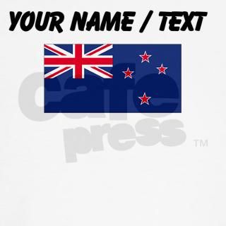 Custom New Zealand Flag Baseball Jersey by CustomFlagsOfTheWorld