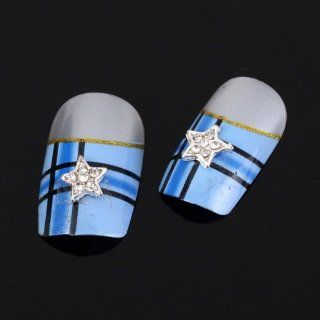 Nail Hall 10pcs 3D Five pointed Star Nail Art Slices Glitters DIY Decorations  Beauty