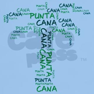 Word Up Green Punta Cana Palm Tree T Shirt by PuntaCanaTees
