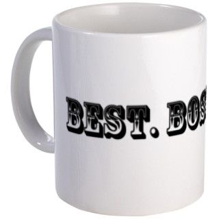 Best Boss Ever Trophy Mug by DailyT