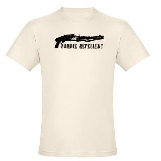 Zombie Repellent Shotgun Shirt by bk2