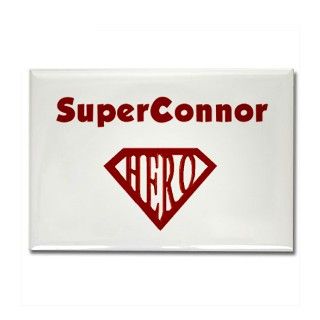 Super Hero Connor Rectangle Magnet by snarkybabies