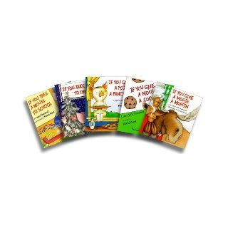 If You Take a Mouse Five Book Set (If You Take a Mouse to the Movies; If You Take a Mouse to School; If You Give a Moose a Muffin; If You Give a Mouse a Cookie; If You Give a Pig a Pancake) Laura Numeroff, Felicia Bond 9780060537616 Books