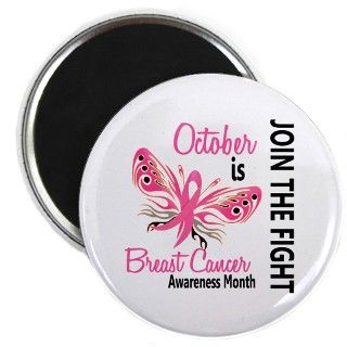 Breast Cancer Awareness Month Magnet by pinkribbon01