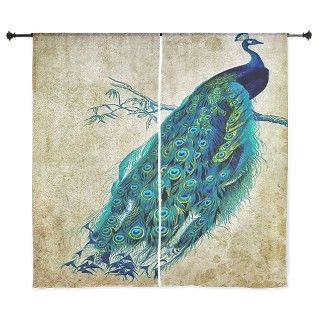 Peacock Curtains by mypeacockshop