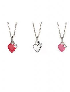 heart and star necklace by molly brown london ltd