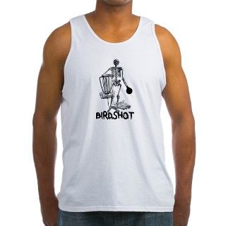 BIRDSHOT DISC GOLF SKELETON Tank Top by BIRDSHOTDISCGOLF