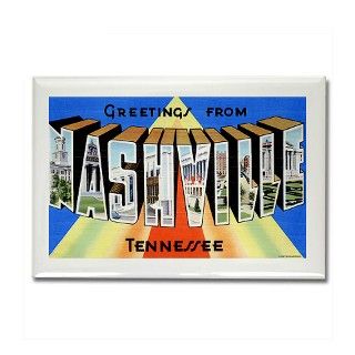 Nashville Tennessee TN Rectangle Magnet by tshirts_tshirts