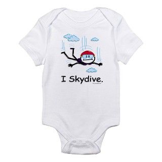 Skydiver Skydiving Infant Bodysuit by busybodies