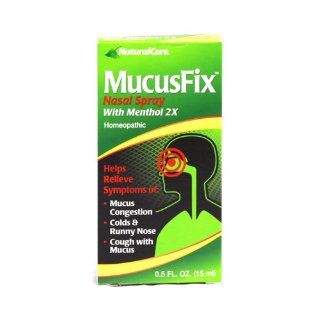 MucusFix Nasal Spray Natural Care 0.5 oz Liquid  Sinus Rinse Treatments  Grocery & Gourmet Food