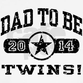 Dad To Be Twins 2014 Baseball Jersey by bethetees