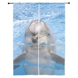 Helaines Dolphin 84 Curtains by helainesdolphin