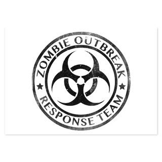 Zombie Outbreak Response Team Invitations by FunniestSayings