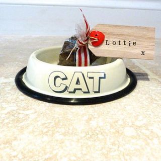 cat food bowl by hopscotch of henley