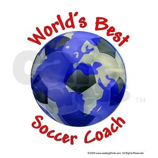 Worlds Best Soccer Coach 2.25 Magnet (10 pack) by saddogshirts