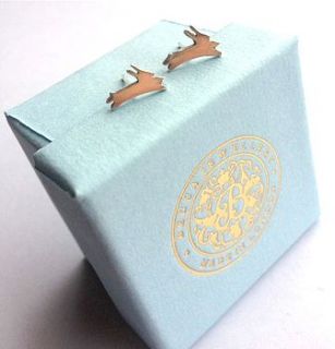 rabbit earrings by becca jewellery